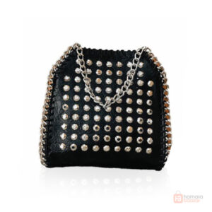 Black Purse With Chain